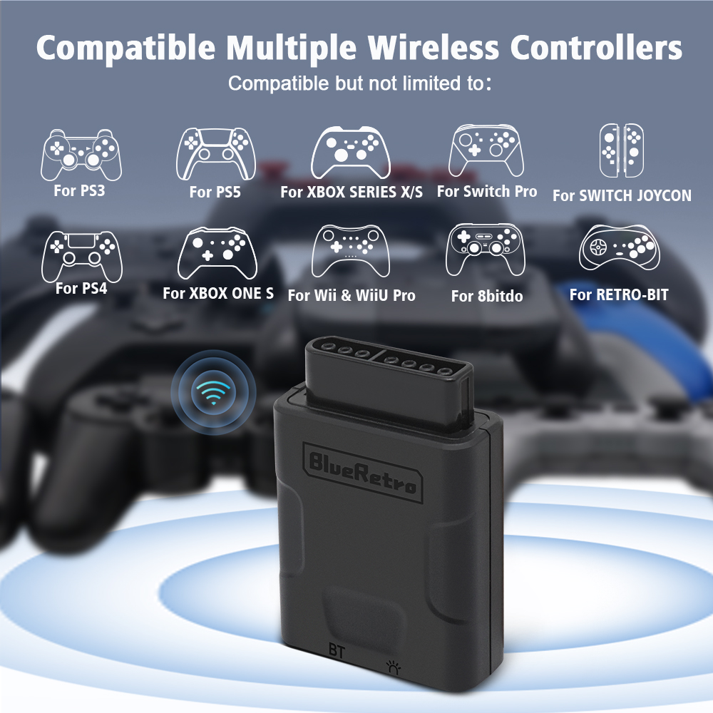 Gaming Console For Tv Xbox - Адаптер беспроводного контроллера RetroScaler Blueretro для