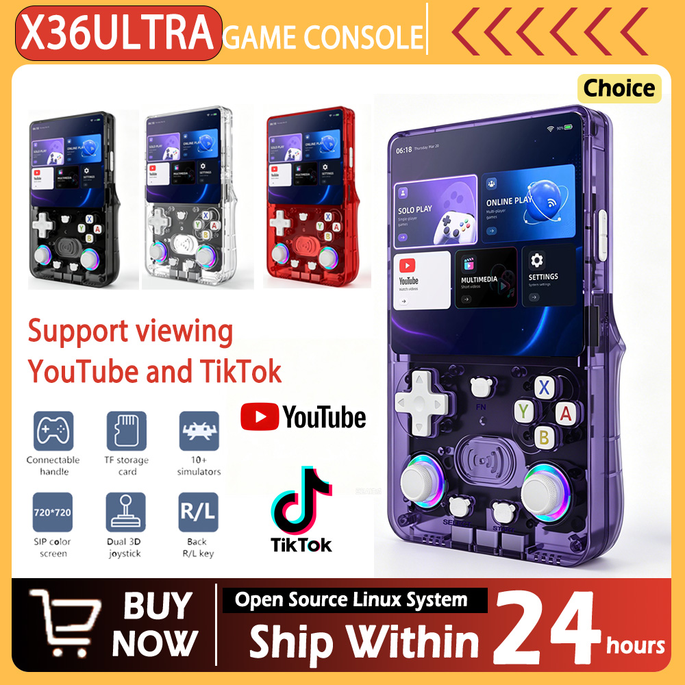 Gaming Console With Gta - Новая портативная игровая консоль X36 Ultra