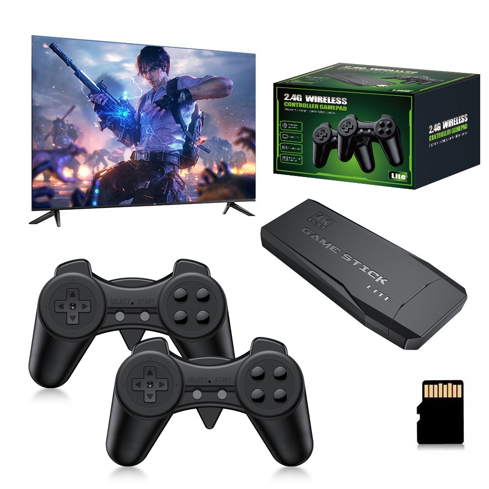 Gaming Console Stick - Портативная игровая консоль 4K Retro Game