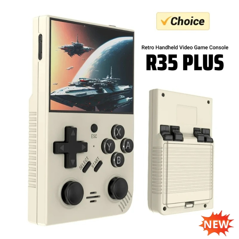 Gaming Console Old - Новая ретро-портативная игровая консоль R35 Plus