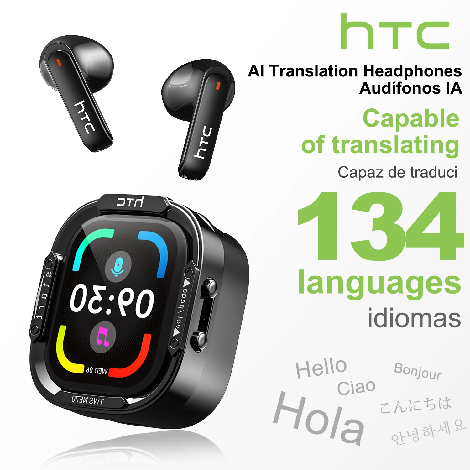 Headset Gaming Console - Наушники HTC NE70 Bluetooth V6.0, беспроводные