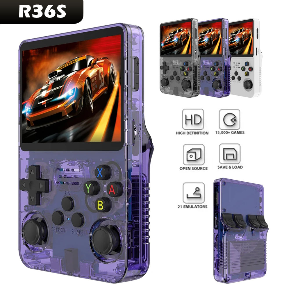 Gaming Console Old - Новая портативная игровая консоль R36S в