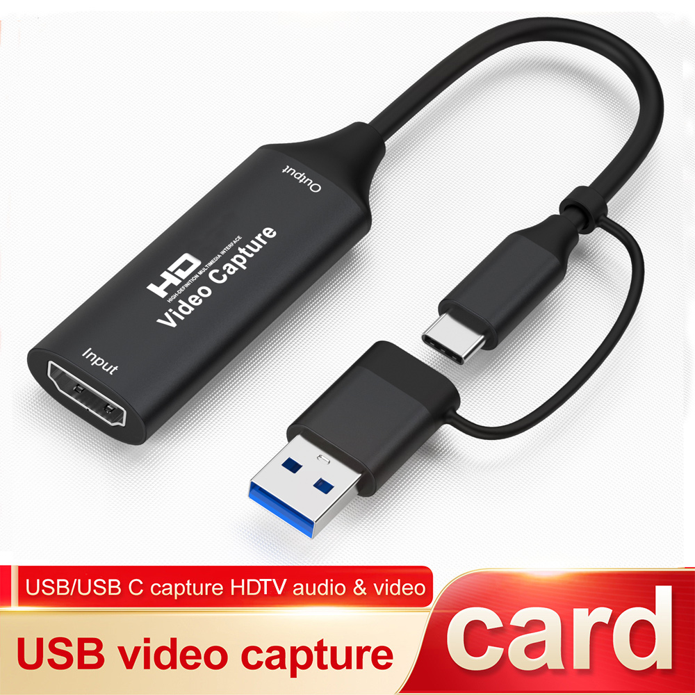 Gaming Console And Pc - 4K HDMI-совместимая USB-карта видеозахвата 1080P HD