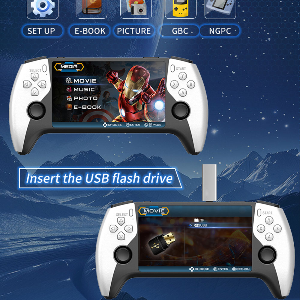 Новая портативная игровая конс – обзор и цена Gaming Console With Gta
