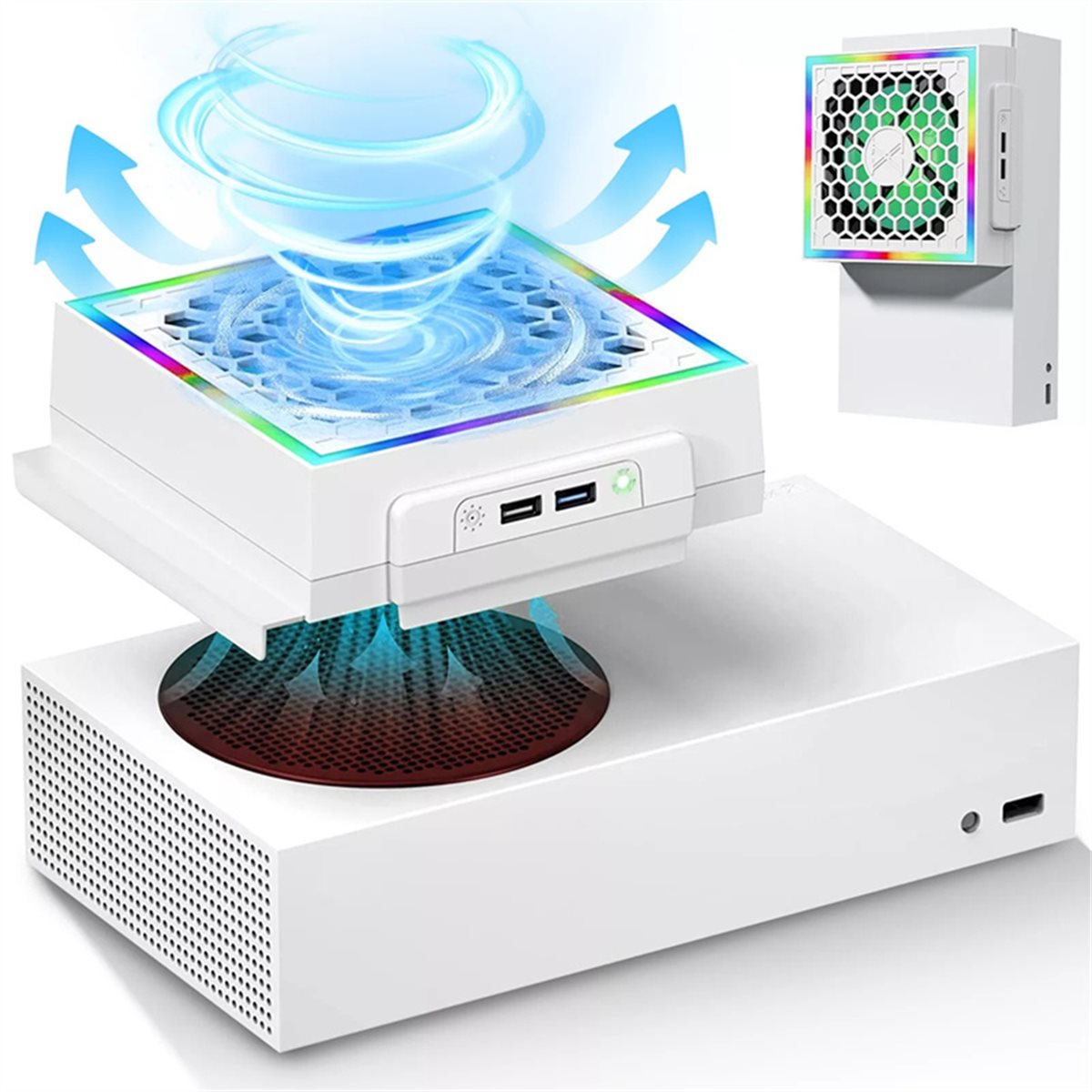 [ABJZ] Светодиодный охлаждающи – обзор и цена Gaming Console Xbox Series S