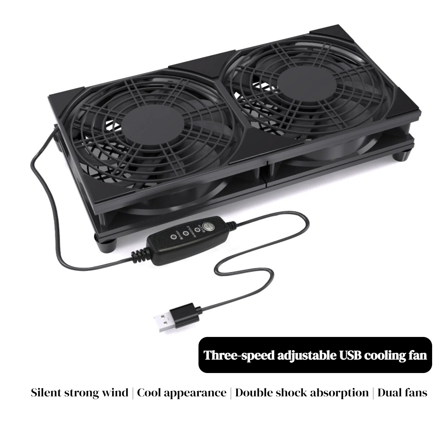 Двойной USB-вентилятор с 3-ско – обзор и цена Gaming Console And Pc