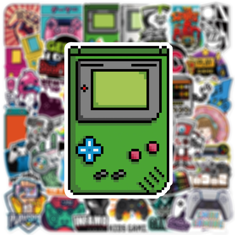 10/30/50 шт. ретро-наклейки с  – обзор и цена Gaming Console Old