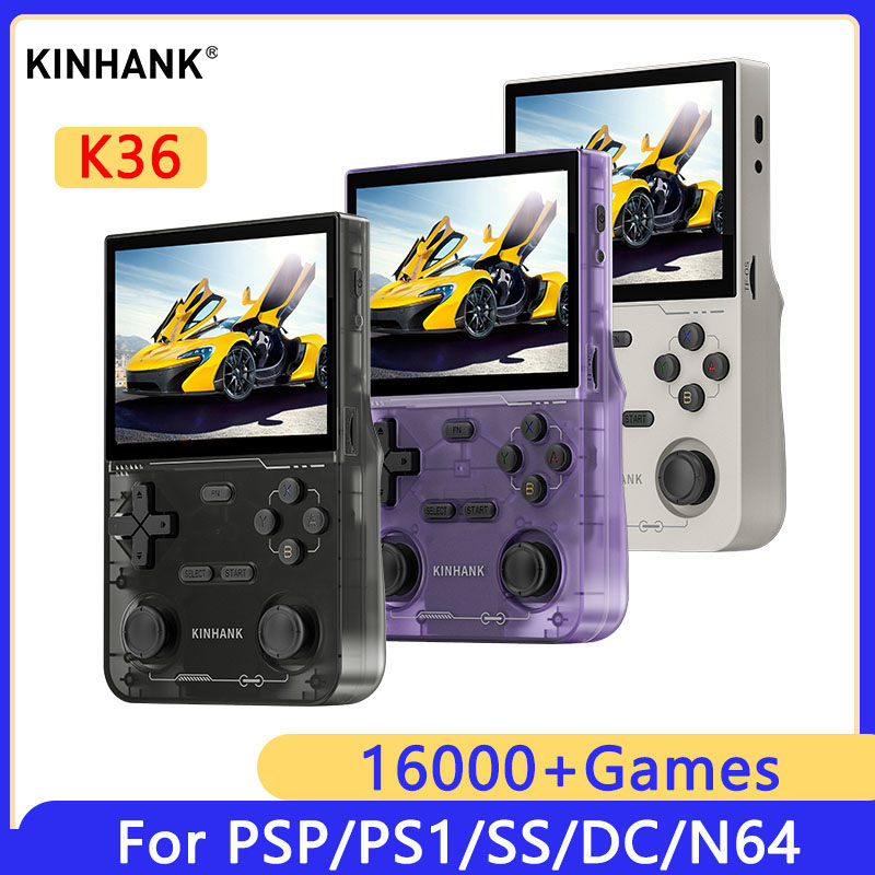 KINHANK K36 Ретро портативная  – обзор и цена Gaming Console With Gta