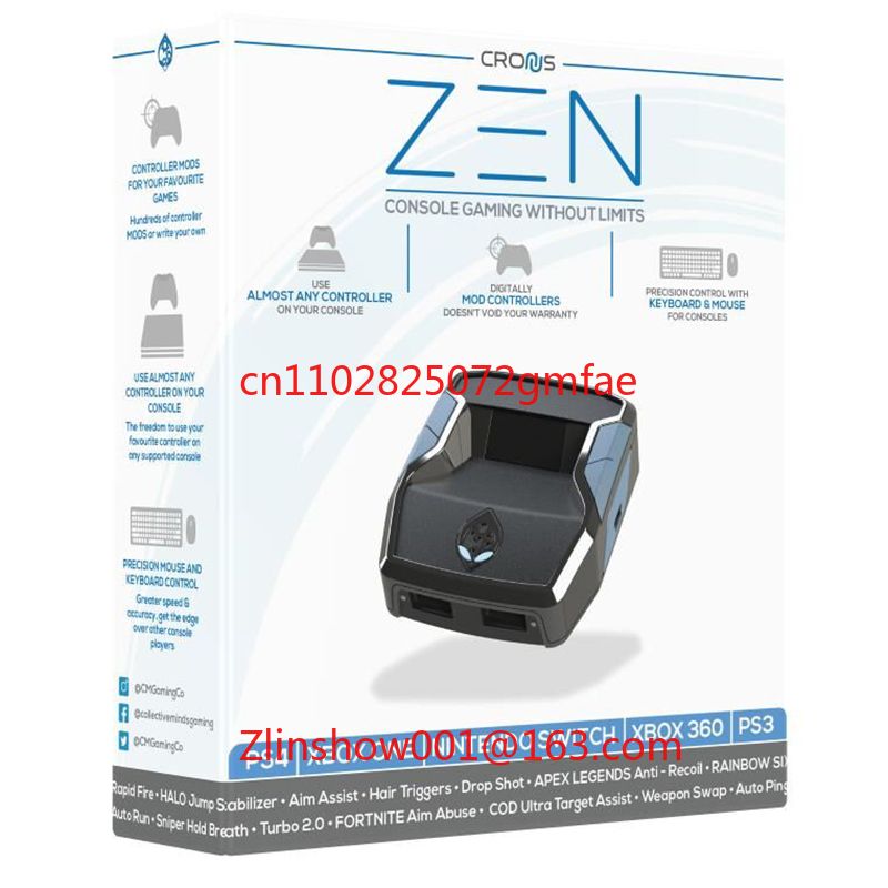 Игровой адаптер Cronus ZEN MAX – обзор и цена Console Gaming Zen